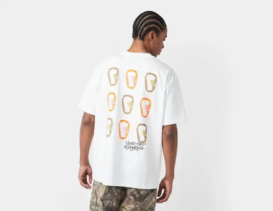 The North Face Nse Unisex Oversized T-Shirt Blanc The North Face