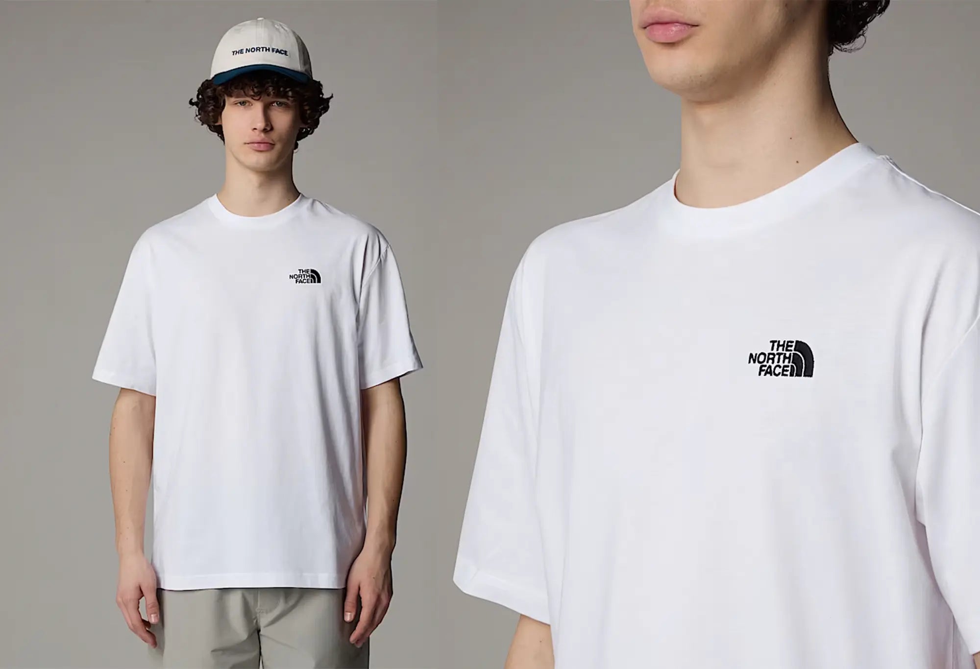 The North Face T-shirt oversize Simple Dome Blanc The North Face