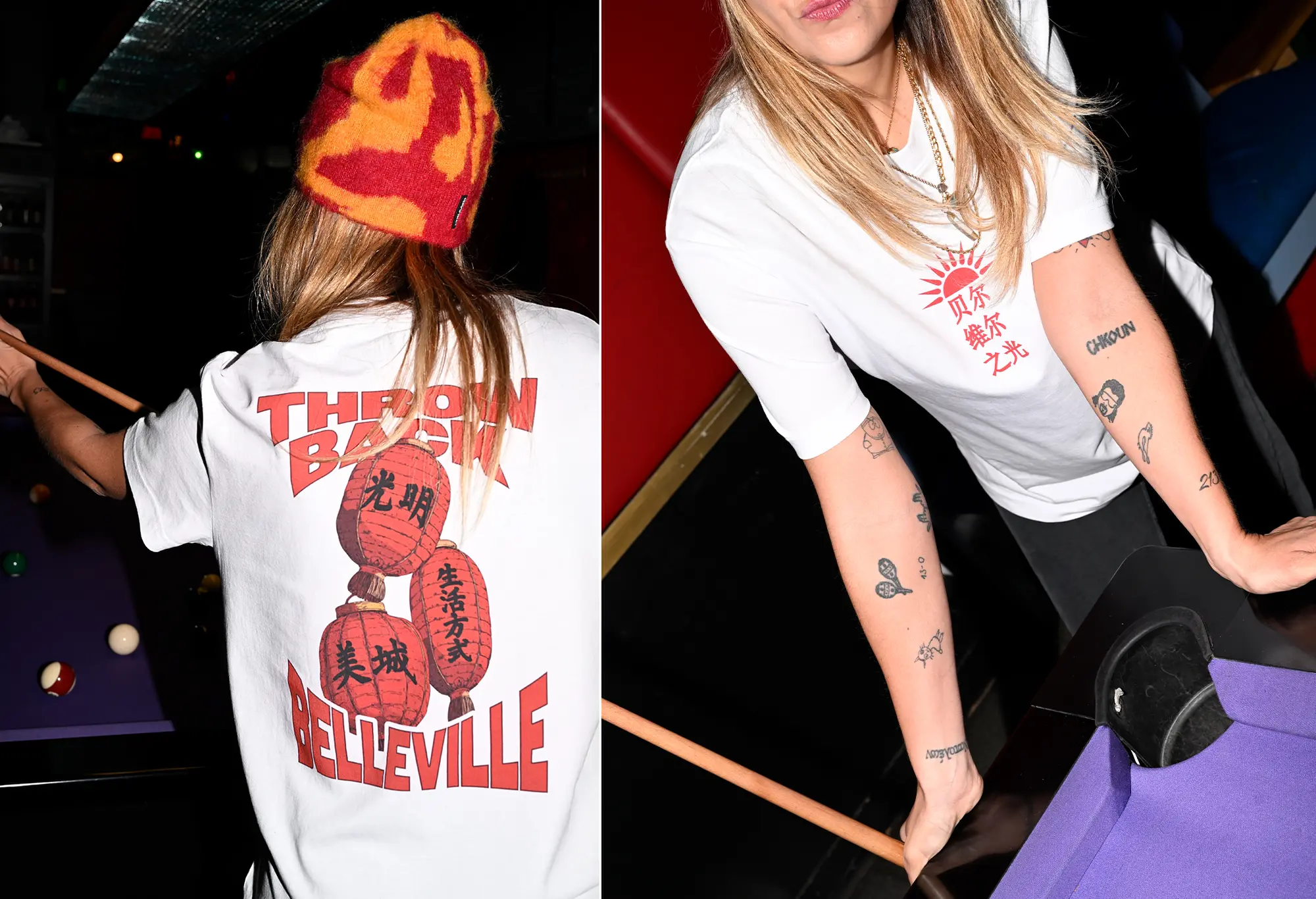 Throwback Belleville 'Lanternes' T-Shirt Unisex Throwback