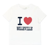 Throwback T-Shirt 'I LOVE BELLEVILLE' Throwback
