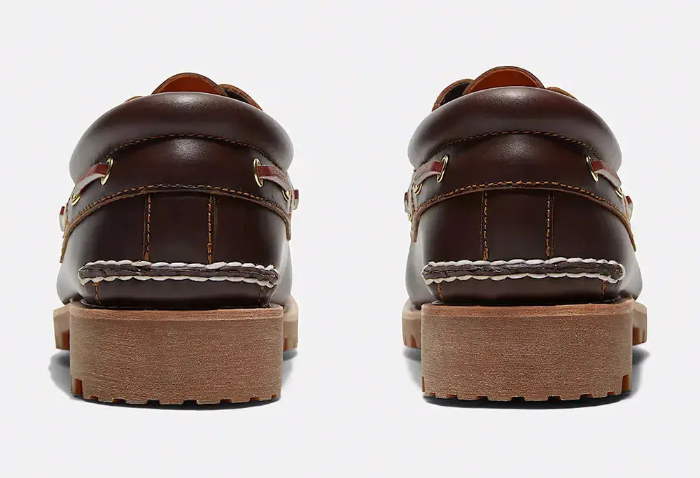 Timberland Authentic 3 Eye boat Shoe Brown Timberland