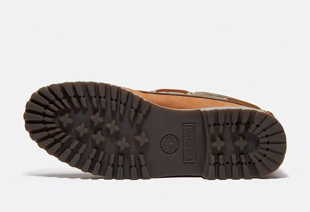 Timberland Authentic 3 Eye boat Medium Brown Nubuck Timberland