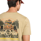 Timberland T-Shirt Khaki "Rugged Active Wear" Timberland
