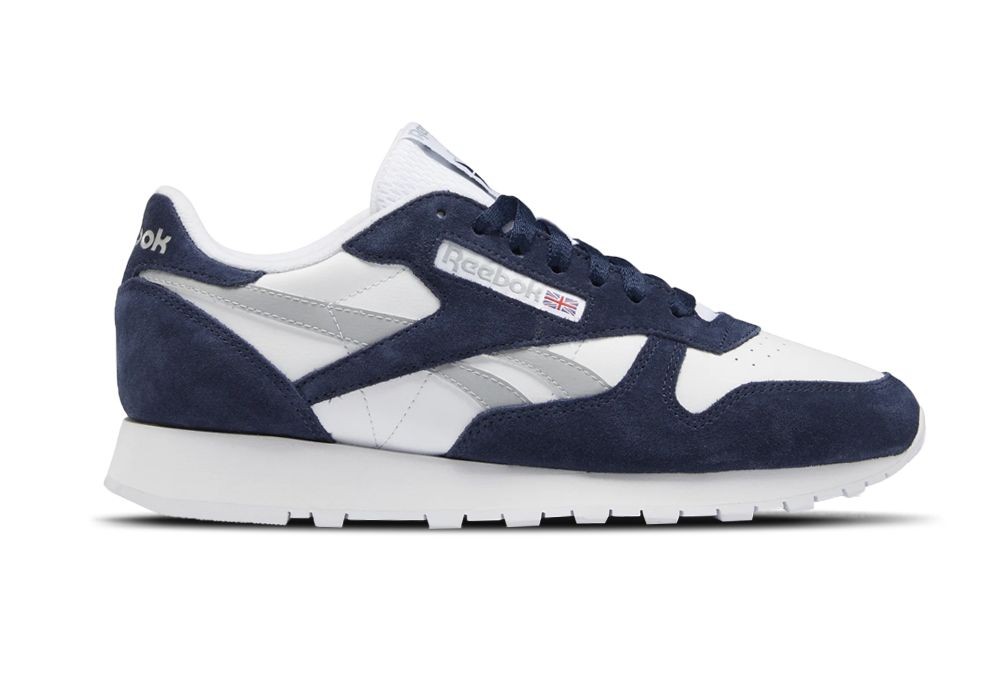 Reebok Classic Leather Unisex Vector Navy / Cloud White / Pure Grey 3