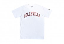 Tee Shirt Blanc 'Belleville'