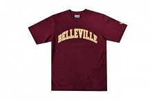 Tee Shirt Bordeaux 'Belleville'