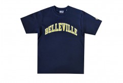 'Belleville' navy tee shirt