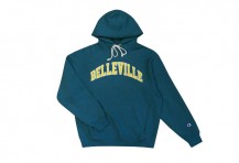 'Belleville' Green Hoodie