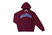 'Belleville' Burgundy hoodie
