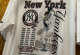 New York Yankees MLB T-Shirt blanc