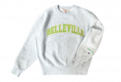 'Belleville' grey Crewneck