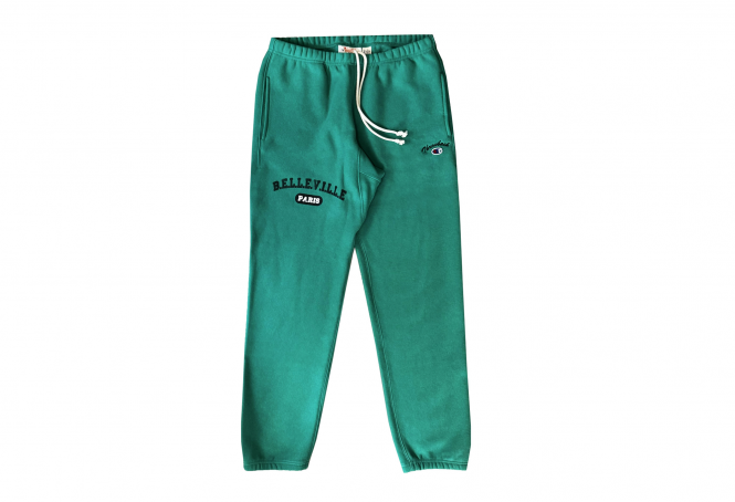 Green Joggers 'Belleville-Paris'