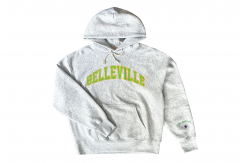 'Belleville' Grey hoodie
