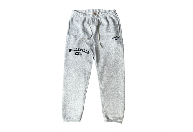 Grey Joggers 'Belleville-Paris'