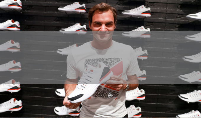 Nike célèbre Roger Federer at Kith SOHO pop up Store