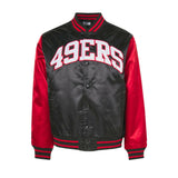 New Era SF 49ers Satin Bomber Jacket