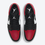 Air Jordan 1 Low Bred Toe Jordan