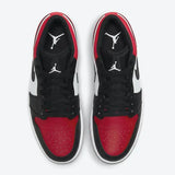 Air Jordan 1 Low Bred Toe Jordan