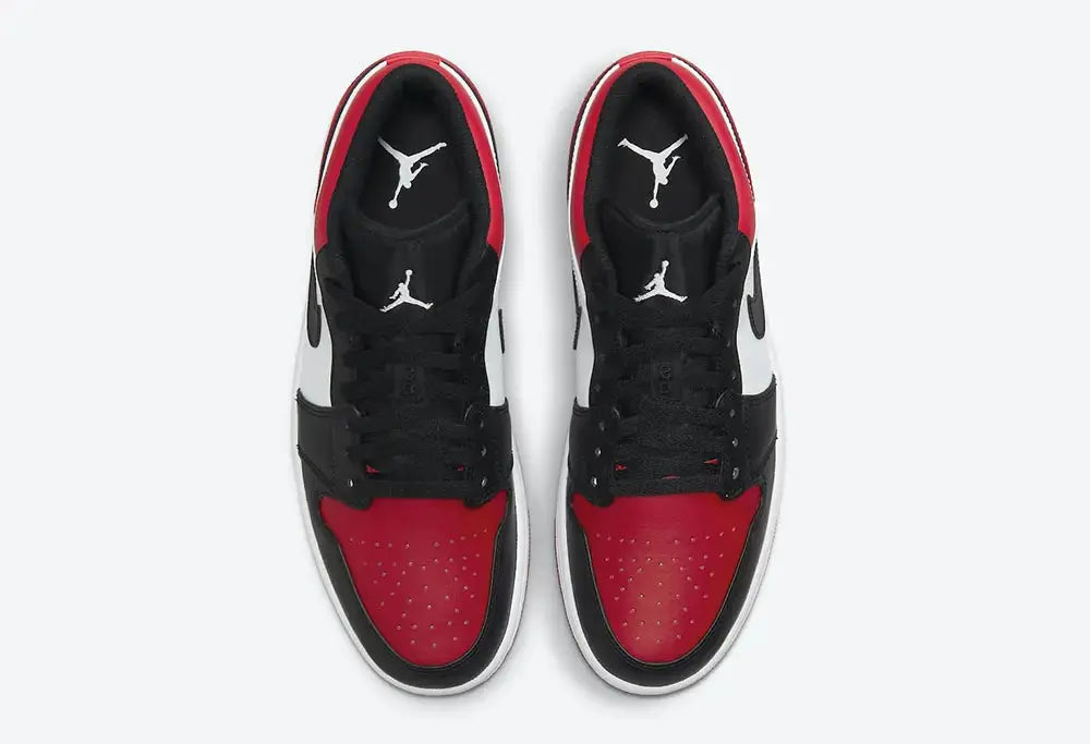 Air Jordan 1 Low Bred Toe Jordan