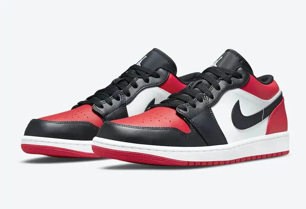 Air Jordan 1 Low Bred Toe Jordan