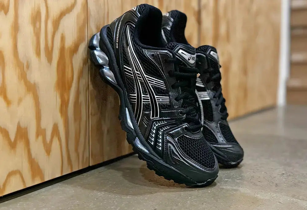 Asics Gel-Kayano 14 Black Pure Silver Asics