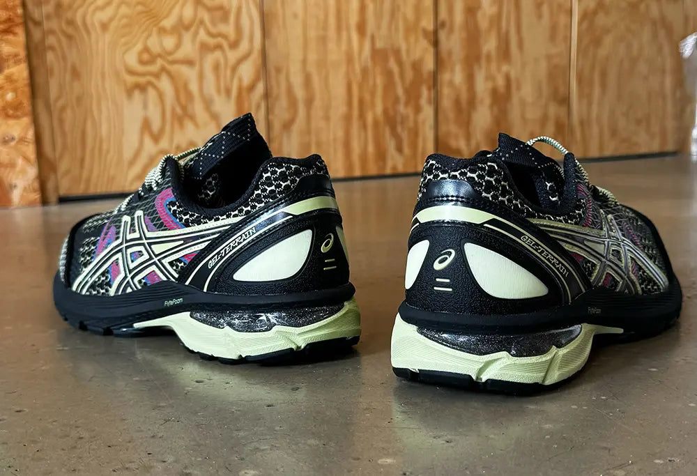 Asics US4-S Gel-Terrain Black Neon Lime Asics