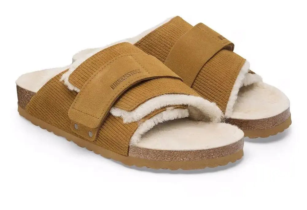 BIRKENSTOCK Kyoto Shearling Suede Leather REGULAR FIT Birkenstock