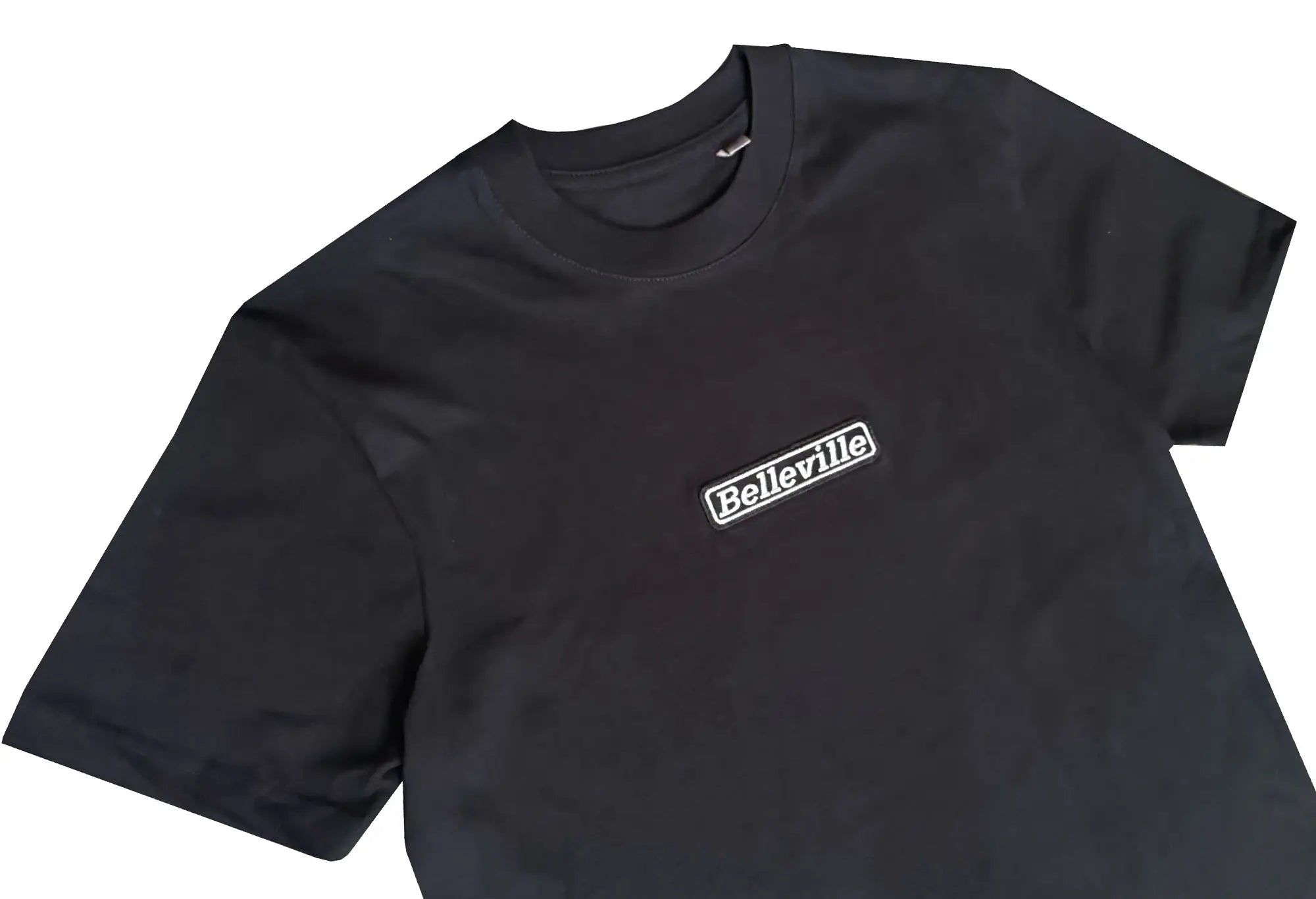 'Belleville' Box Logo Tee - Noir Champion