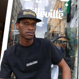 'Belleville' Box Logo Tee - Noir Champion