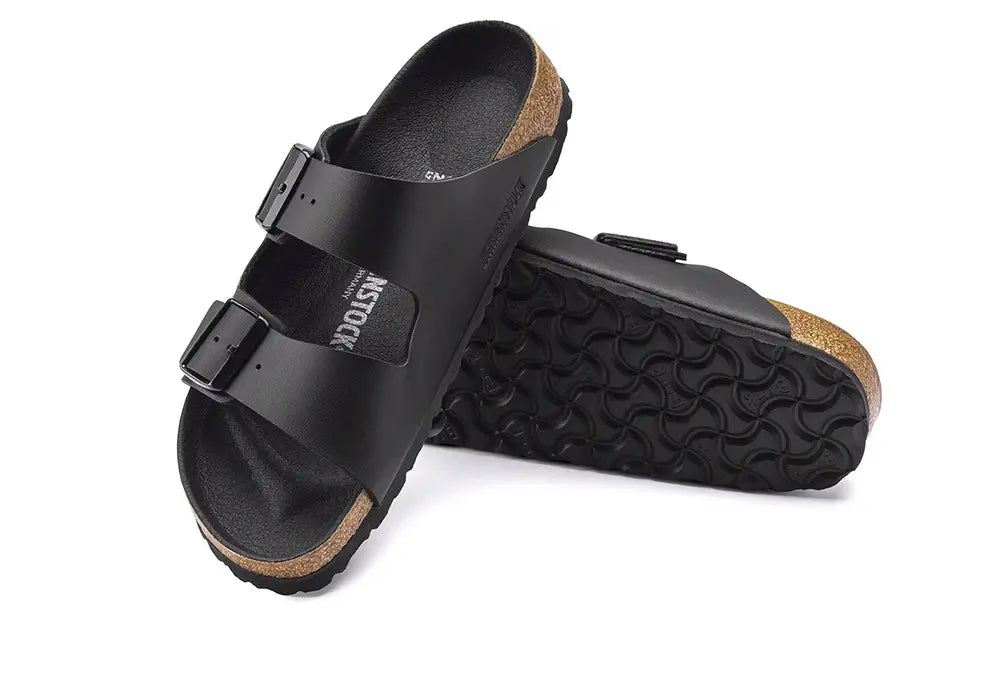 Birkenstock Arizona  Birko-Flor Triples Black - Regular Fit Birkenstock