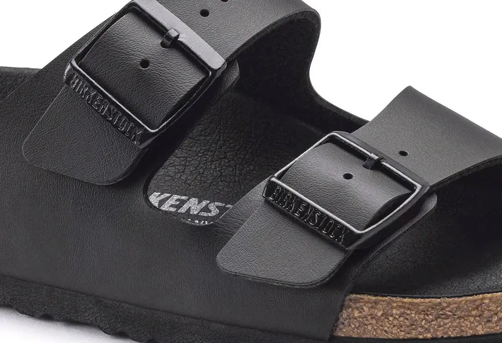 Birkenstock Arizona  Birko-Flor Triples Black - Regular Fit Birkenstock