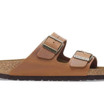 Birkenstock Arizona Cuir huilé Cognac - NARROW FIT Birkenstock