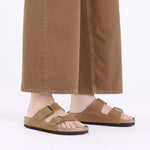 Birkenstock Arizona Cuir huilé Cognac - NARROW FIT Birkenstock