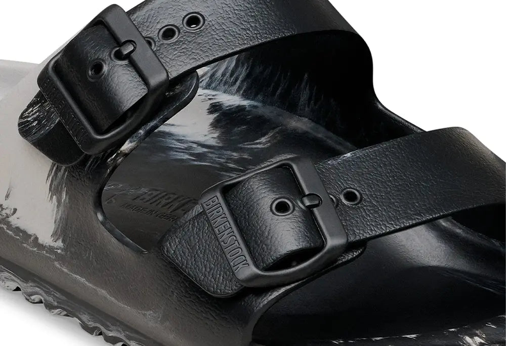 Birkenstock Arizona EVA - Stone Coin / Black Multi - REGULAR FIt Birkenstock