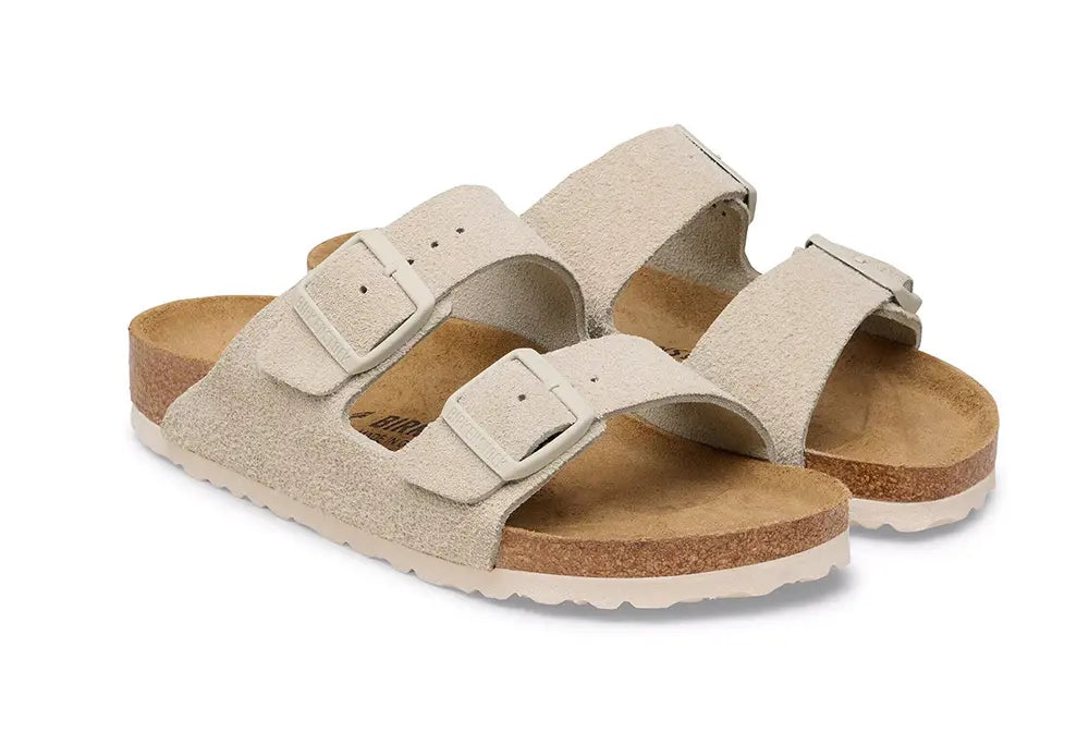 Birkenstock Arizona LEVE Oyster - NARROW FIT Birkenstock