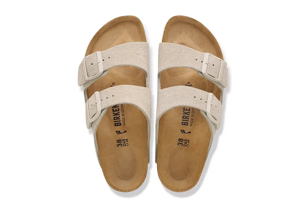 Birkenstock Arizona LEVE Oyster - NARROW FIT Birkenstock