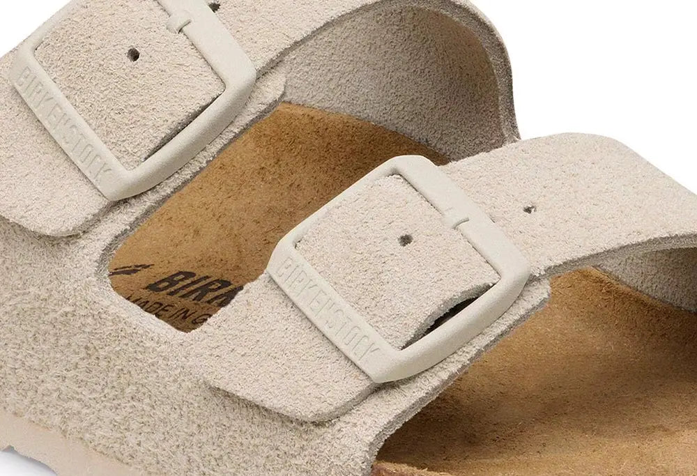 Birkenstock Arizona LEVE Oyster - NARROW FIT Birkenstock