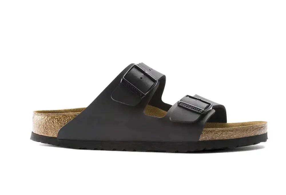 Birkenstock Arizona Birko-Flor - Noir - NARROW FIT Birkenstock