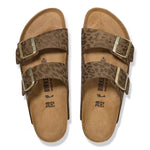 Birkenstock Arizona Leopard Khaki - NARROW FIT Birkenstock