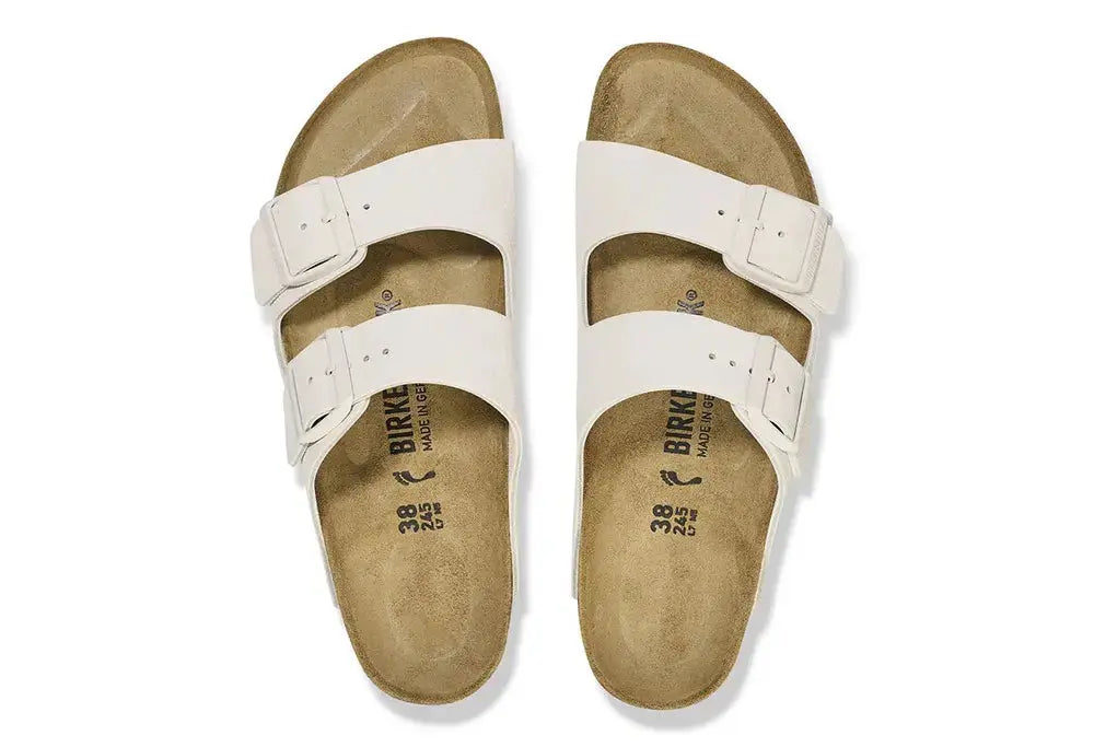 Birkenstock Arizona Antique White NARROW FIT Birkenstock