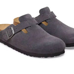 Birkenstock Boston Charcoal - REGULAR FIT Birkenstock