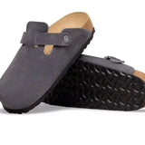 Birkenstock Boston Charcoal - REGULAR FIT Birkenstock