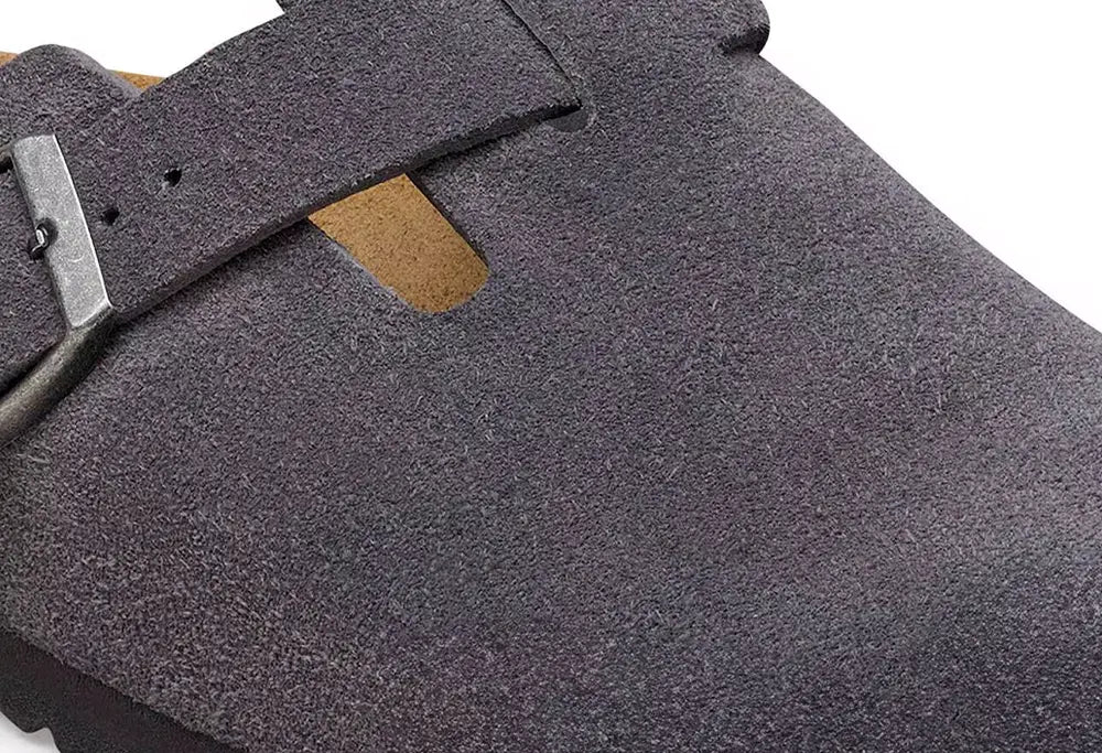 Birkenstock Boston Charcoal - REGULAR FIT Birkenstock