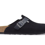 Birkenstock Boston Cuir Mixte Minuit REGULAR FIT Birkenstock