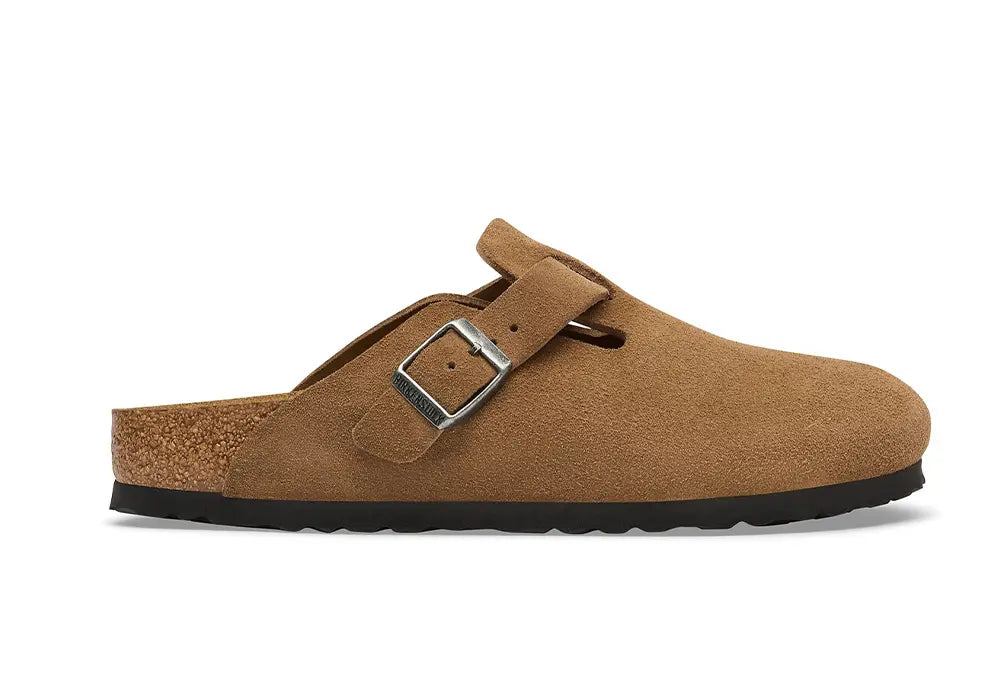 Birkenstock Boston Dark Tea - REGULAR FIT Birkenstock