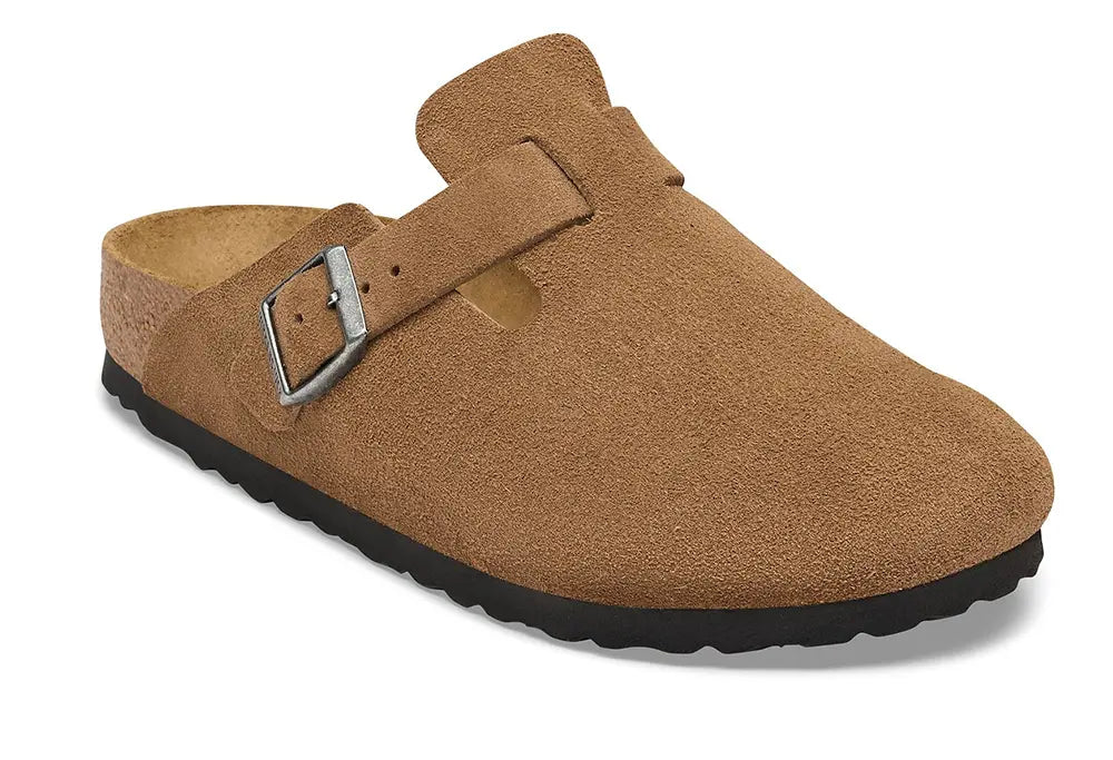 Birkenstock Boston Dark Tea - REGULAR FIT Birkenstock