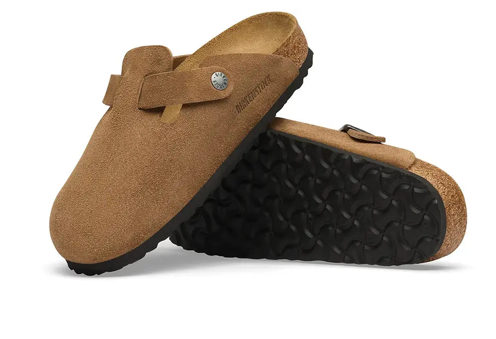 Birkenstock Boston Dark Tea - REGULAR FIT Birkenstock