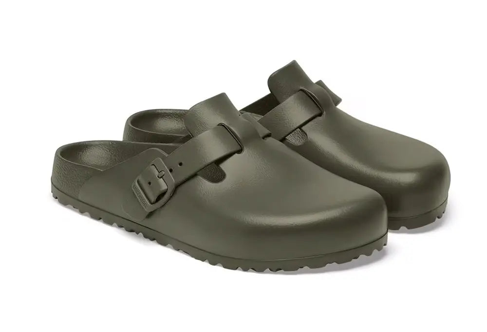 Birkenstock Boston EVA - Khaki NARROW FIT Birkenstock