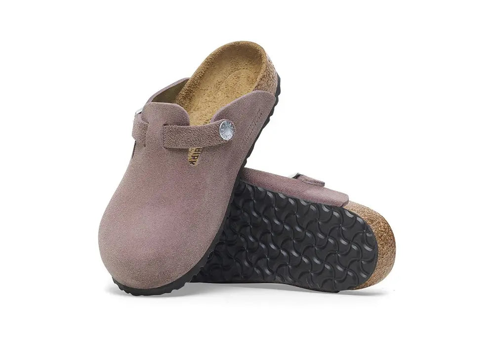 Birkenstock Boston Kids Faded Purple Birkenstock