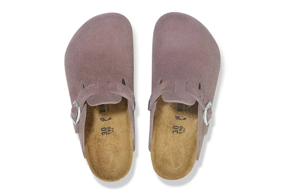 Birkenstock Boston Kids Faded Purple Birkenstock